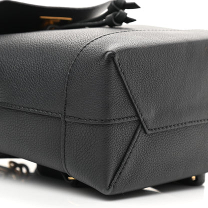 Louis Vuitton Calfskin Lockme Mini Backpack Black 8 of 9