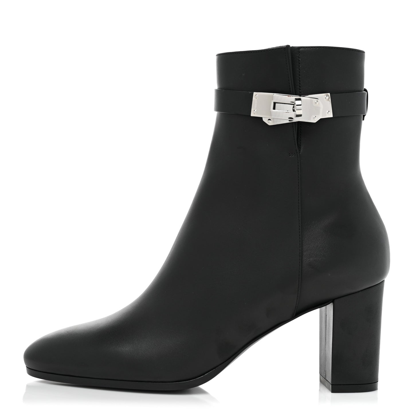 Calfskin Saint Germain Ankle Boots 38.5 Black