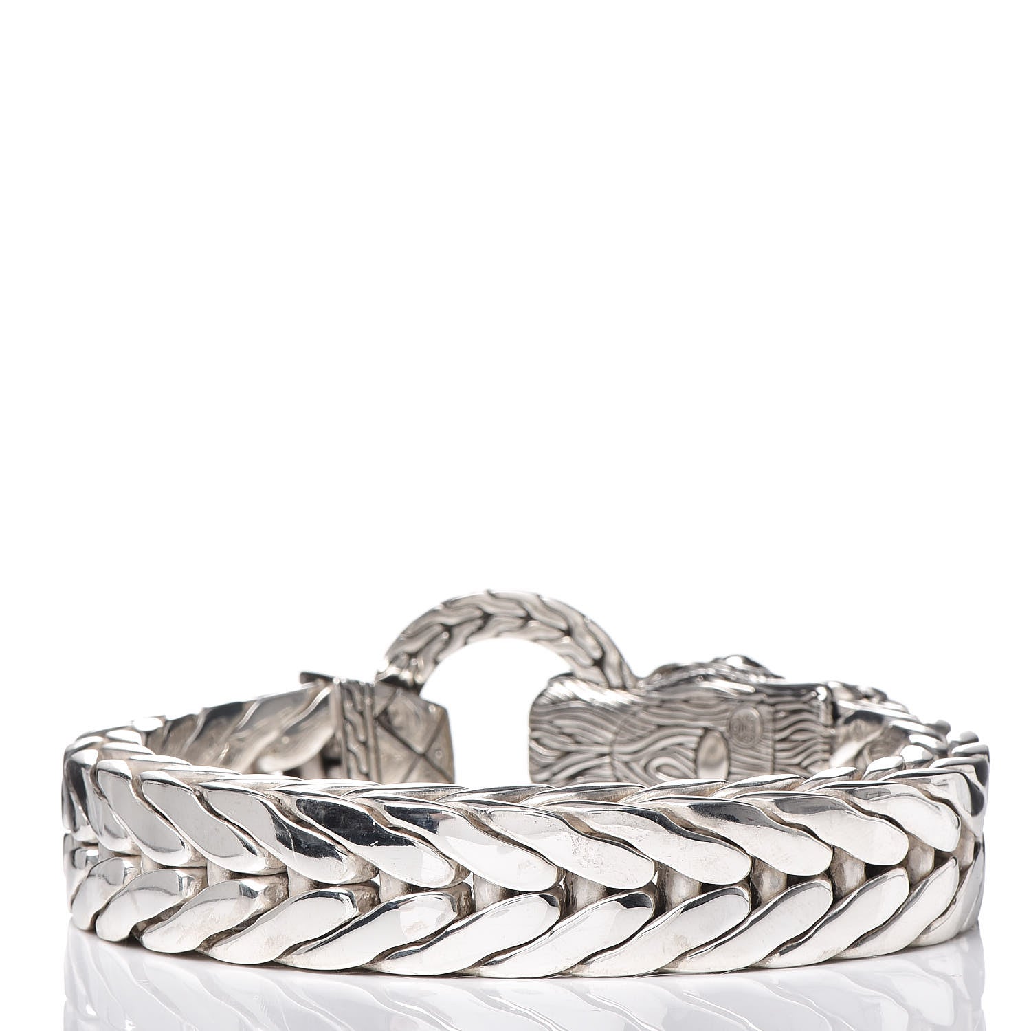 John Hardy Sterling Silver Large Legends Naga Dragon Bracelet 5 of 6