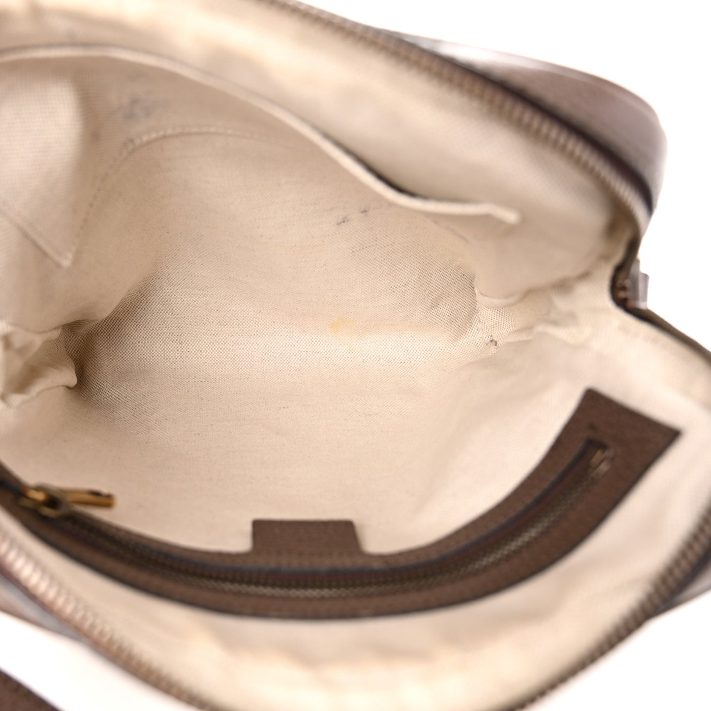 GG Supreme Monogram Web Small Ophidia Messenger Bag Brown