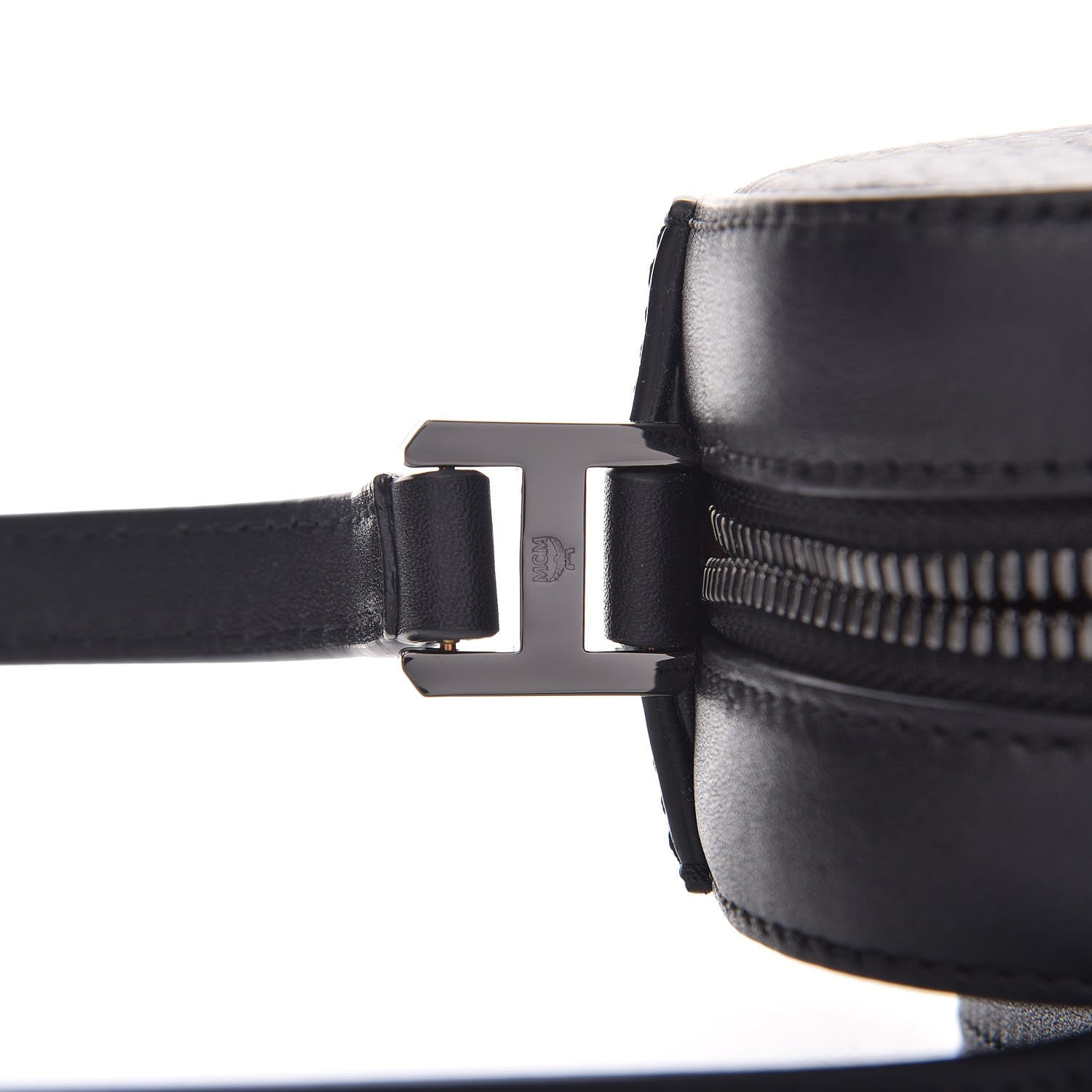 MCM Visetos Mini Camera Crossbody Bag Black 10 of 16