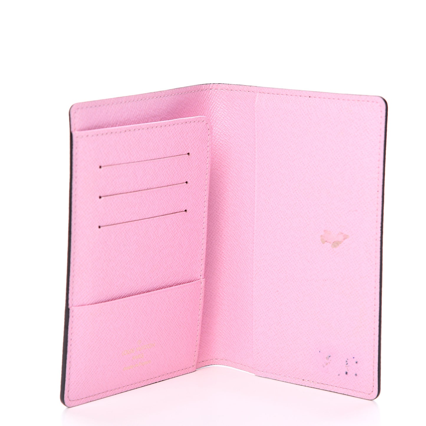 Monogram 2016 Christmas Animation Passport Cover Rose Ballerine