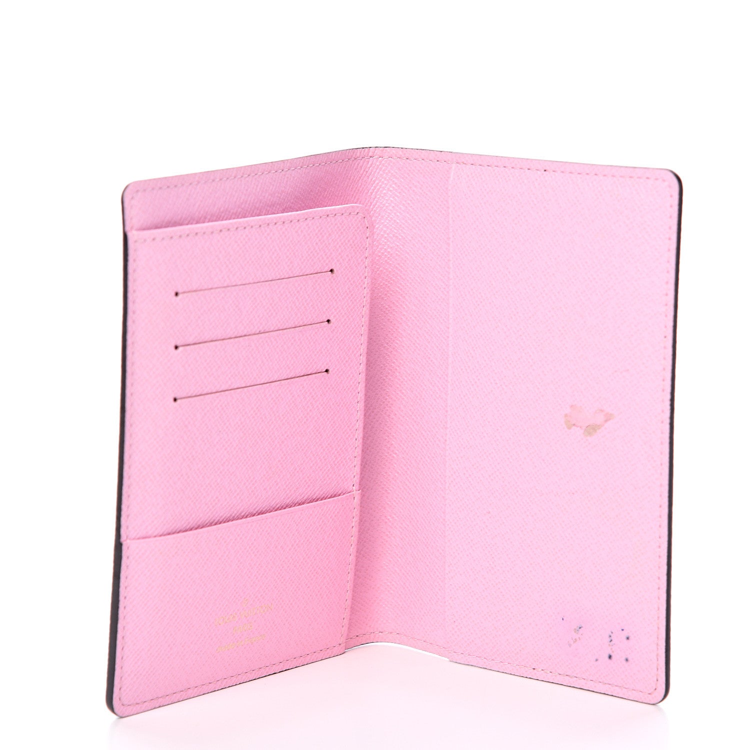 Louis Vuitton Monogram 2016 Christmas Animation Passport Cover Rose Ballerine 4 of 8