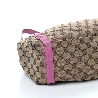 Gucci Monogram Medium Abbey Shoulder Bag Pink 7 of 13