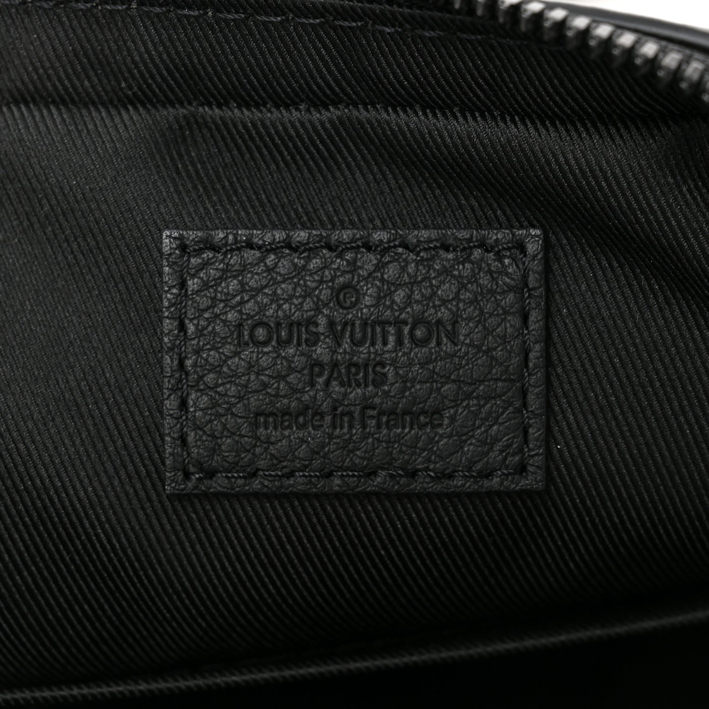 Calfskin Monogram Shadow Trio Messenger Black
