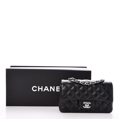 Chanel Caviar Quilted Mini Rectangular Flap Black 8 of 8