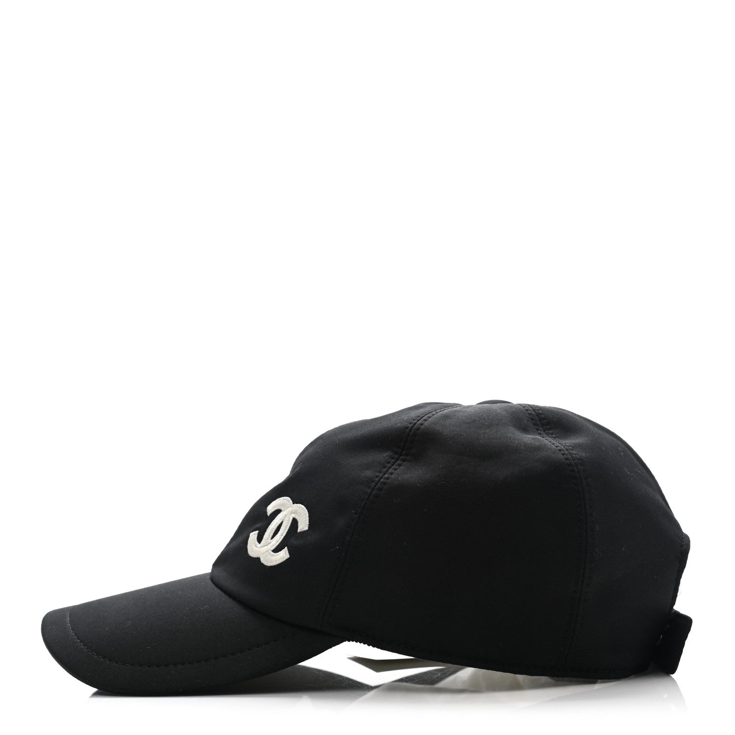 Chanel Cotton CC Cap Hat Black 4 of 7