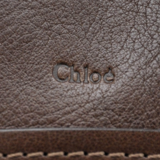 Chloe Calfskin Leather Large Paraty 9 of 13