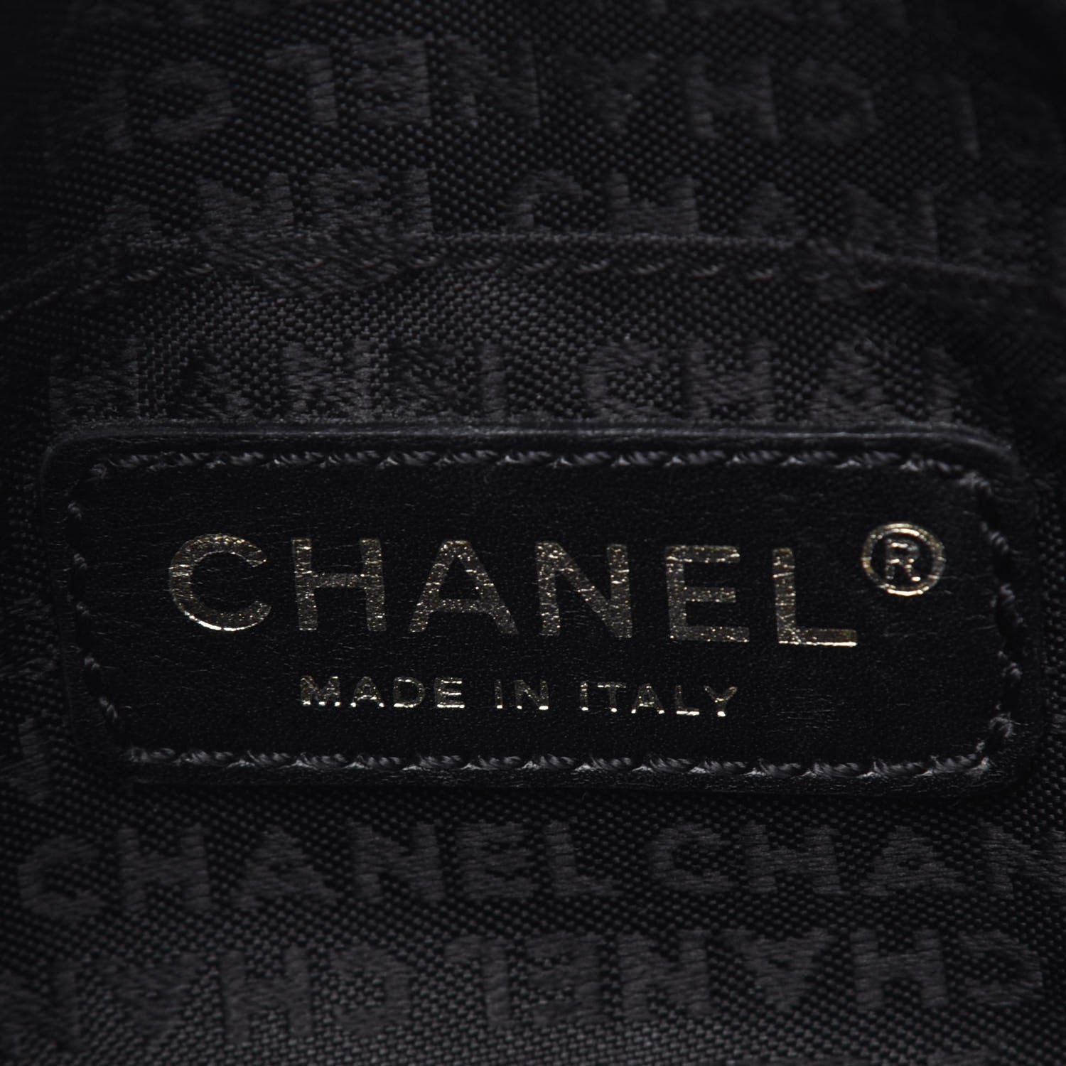 Chanel Lambskin CC Chocolate Bar Shoulder Bag Black 6 of 13