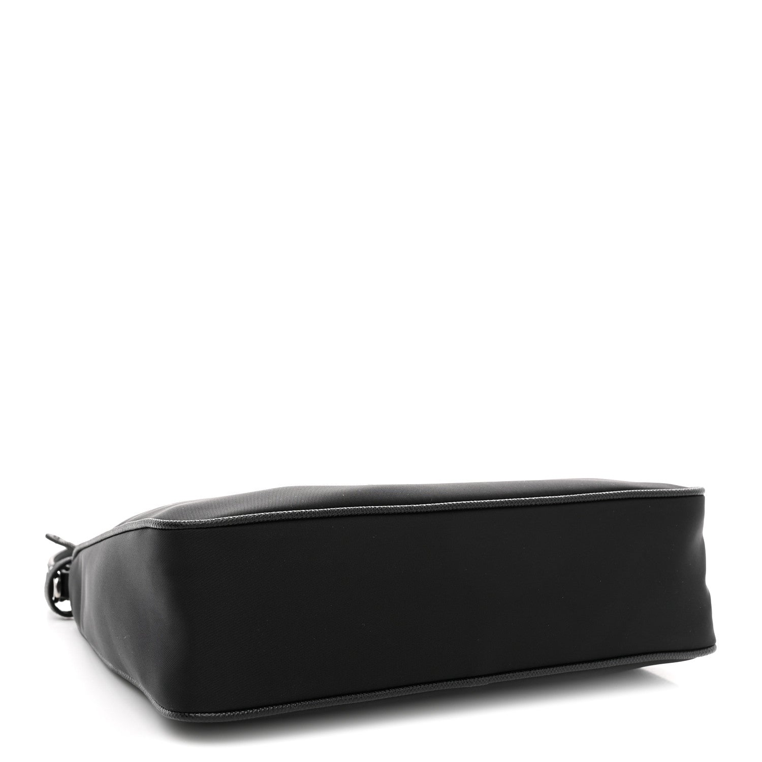Prada Tessuto Nylon Saffiano Mini Re-Edition 2000 Bag Black 4 of 11