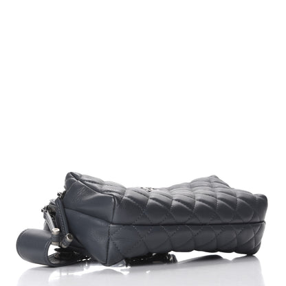 Chanel Calfskin Quilted Waist Bag Dark Grey 4 of 11