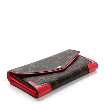 Louis Vuitton Monogram Sarah Retiro Wallet Cherry 3 of 7