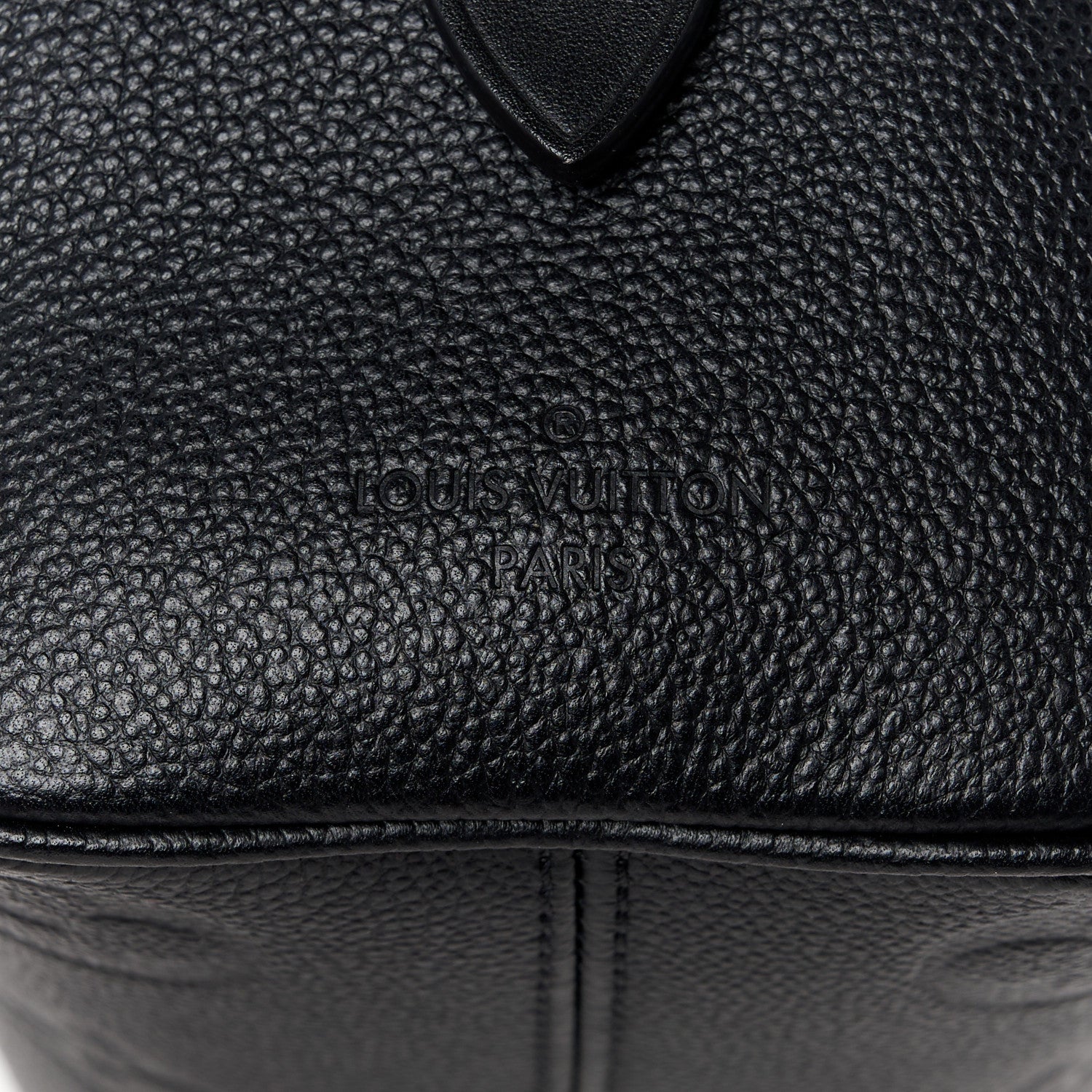 Louis Vuitton Empreinte Monogram Giant Speedy Bandouliere 20 Black 7 of 12