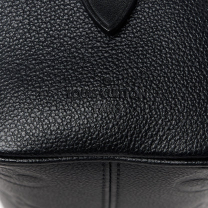 Louis Vuitton Empreinte Monogram Giant Speedy Bandouliere 20 Black 7 of 12