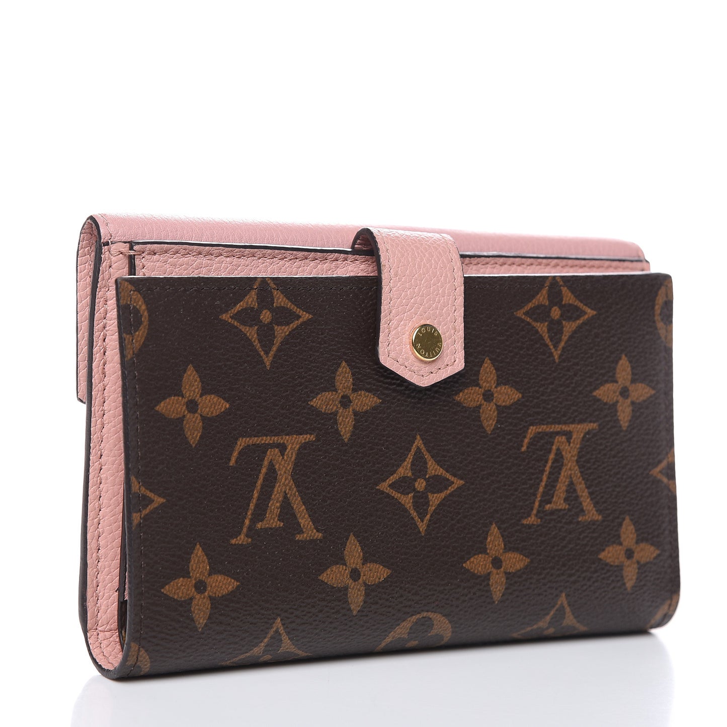 Monogram Pallas Compact Wallet Rose Poudre