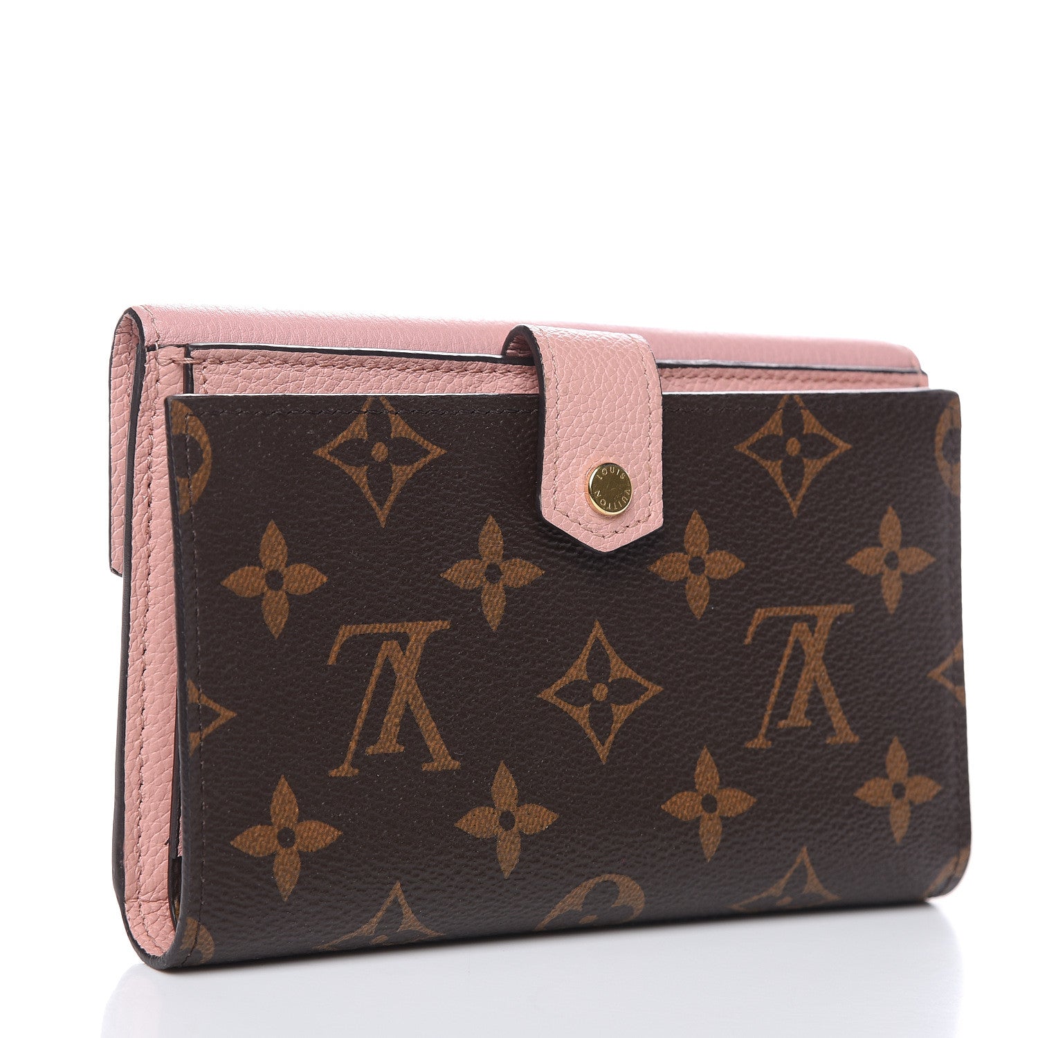 Louis Vuitton Monogram Pallas Compact Wallet Rose Poudre 3 of 7