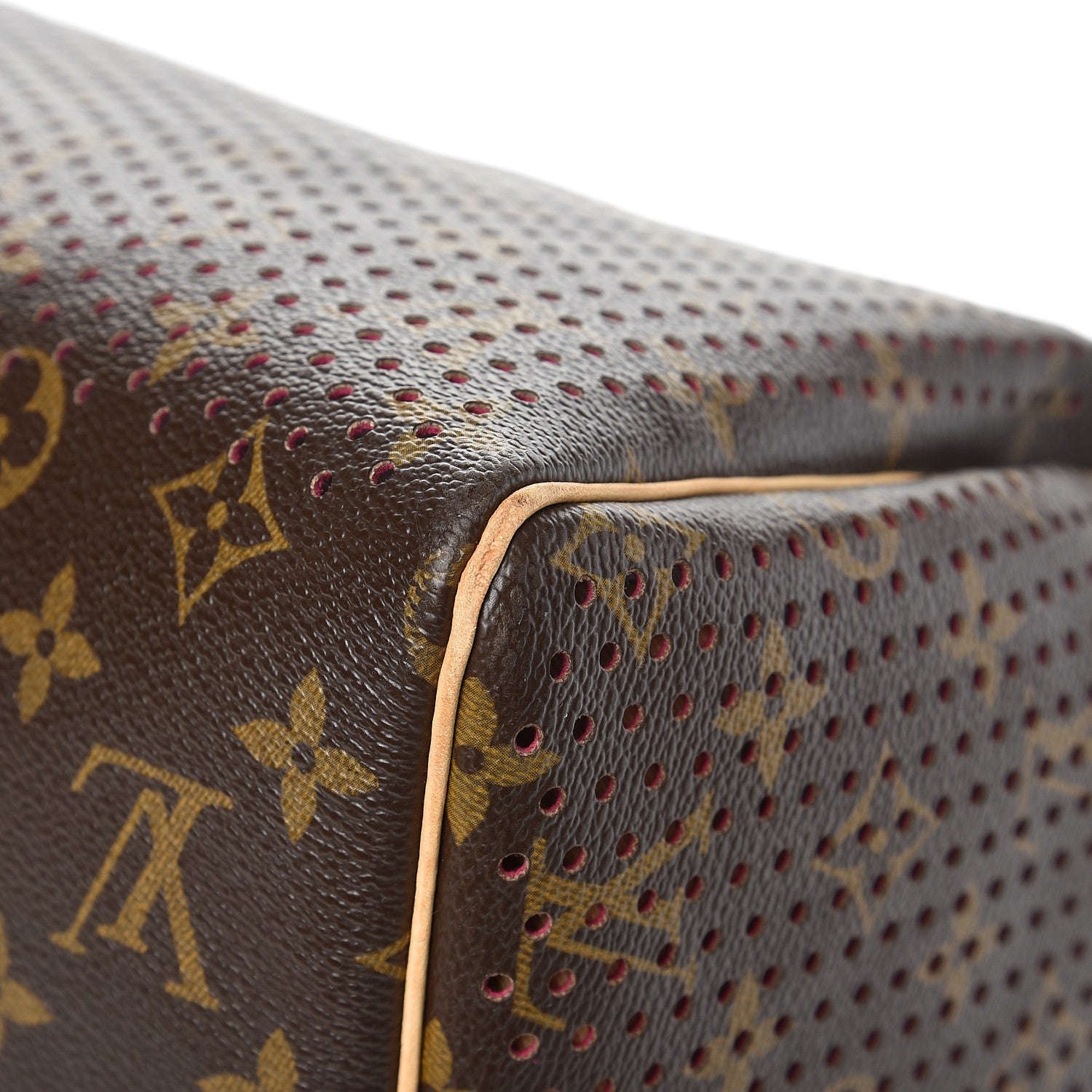 Louis Vuitton Monogram Perforated Speedy 30 Fuchsia 10 of 11