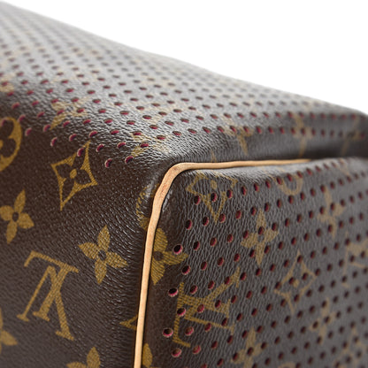Louis Vuitton Monogram Perforated Speedy 30 Fuchsia 10 of 11