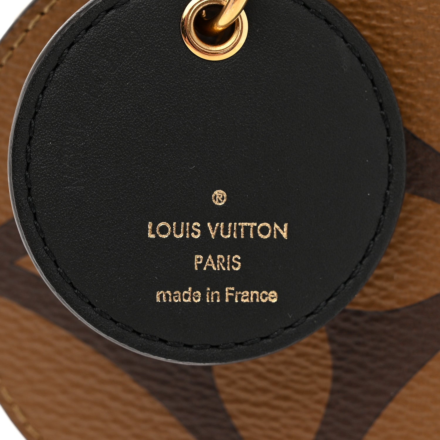 Louis Vuitton Monogram Reverse Key Holder Bag Charm 4 of 6