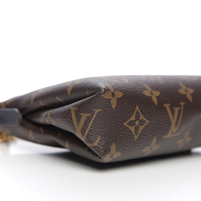 Louis Vuitton Monogram Pallas Clutch Blue Marine 8 of 9