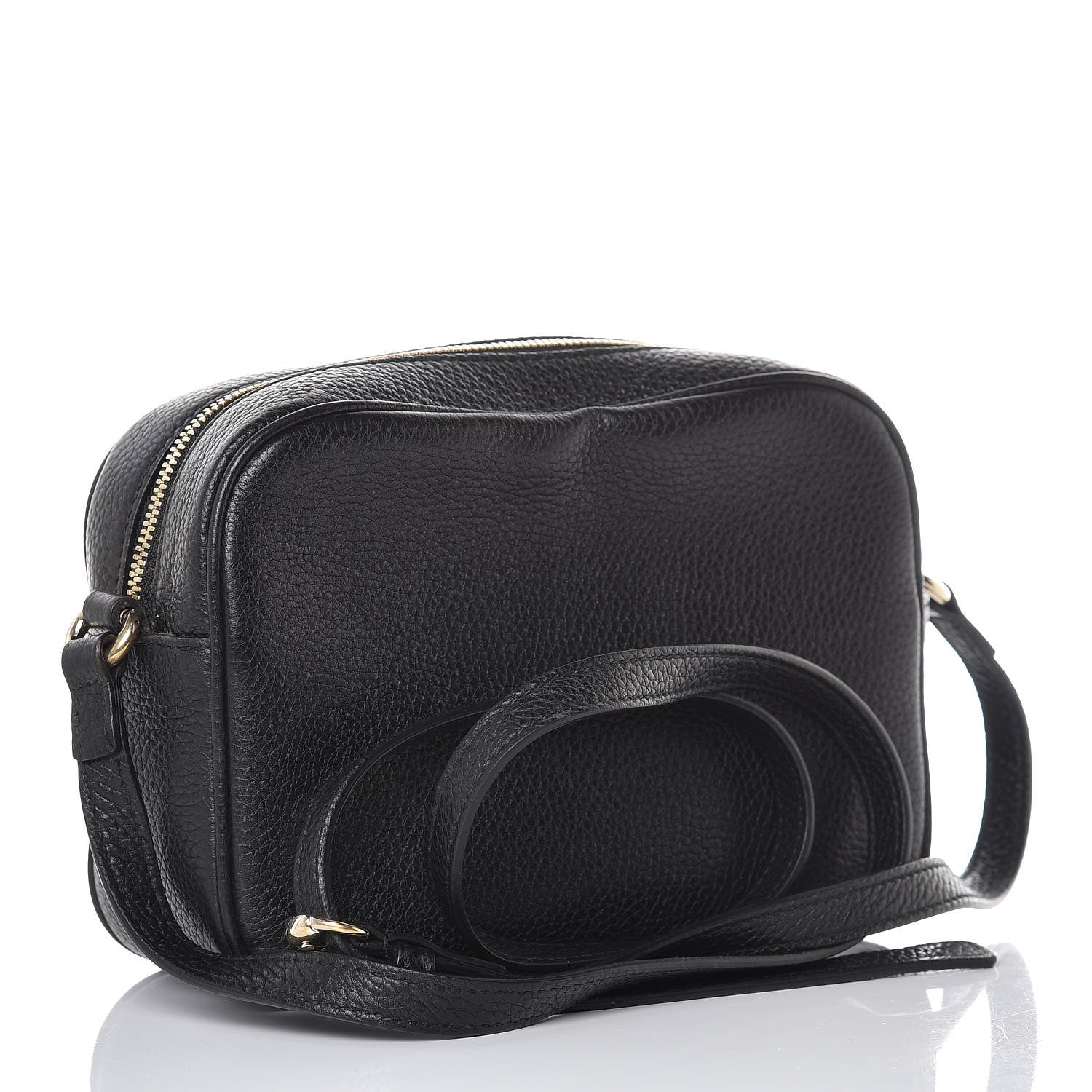 Gucci Pebbled Calfskin Small Soho Disco Bag Black 3 of 8