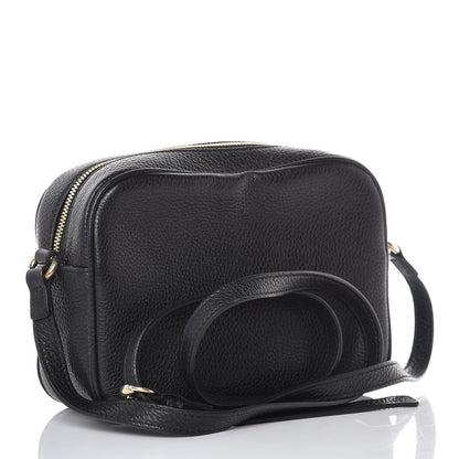 Gucci Pebbled Calfskin Small Soho Disco Bag Black 3 of 8