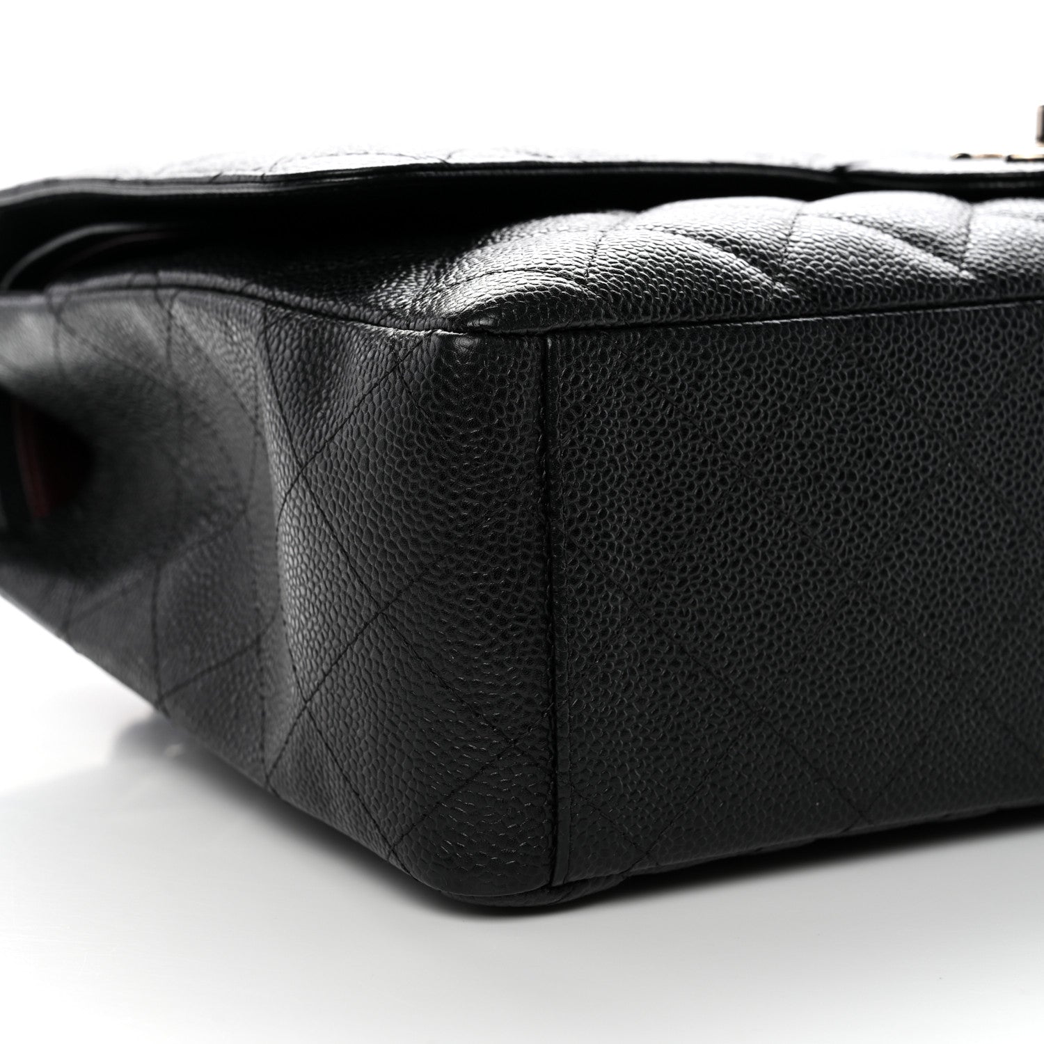 Chanel Caviar Quilted Maxi Double Flap Black 9 of 10