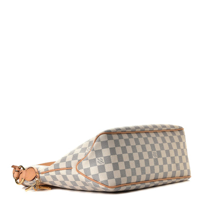 Louis Vuitton Damier Azur Delightful PM Rose Ballerine 3 of 5
