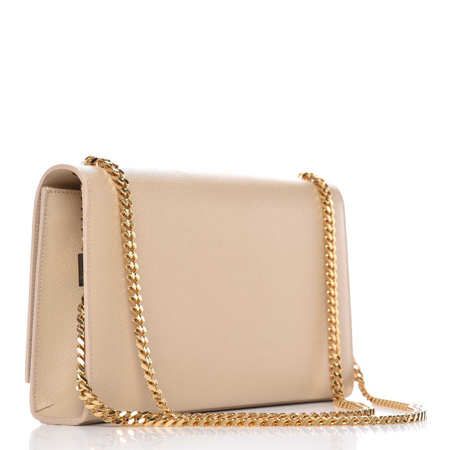 Grain De Poudre Medium Monogram Kate Satchel Nude Powder