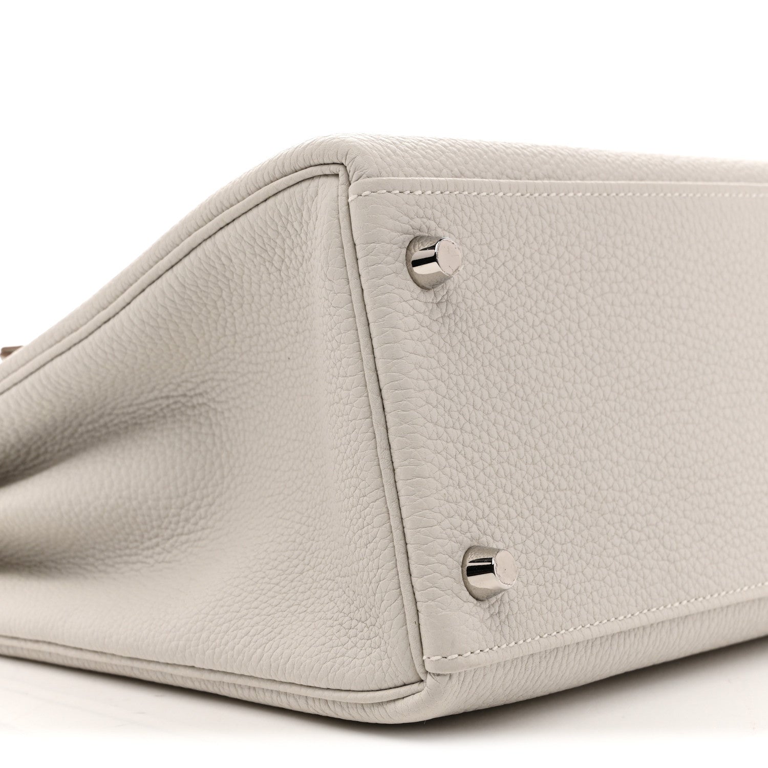 Hermes Togo Kelly Retourne 32 Gris Pale 9 of 13