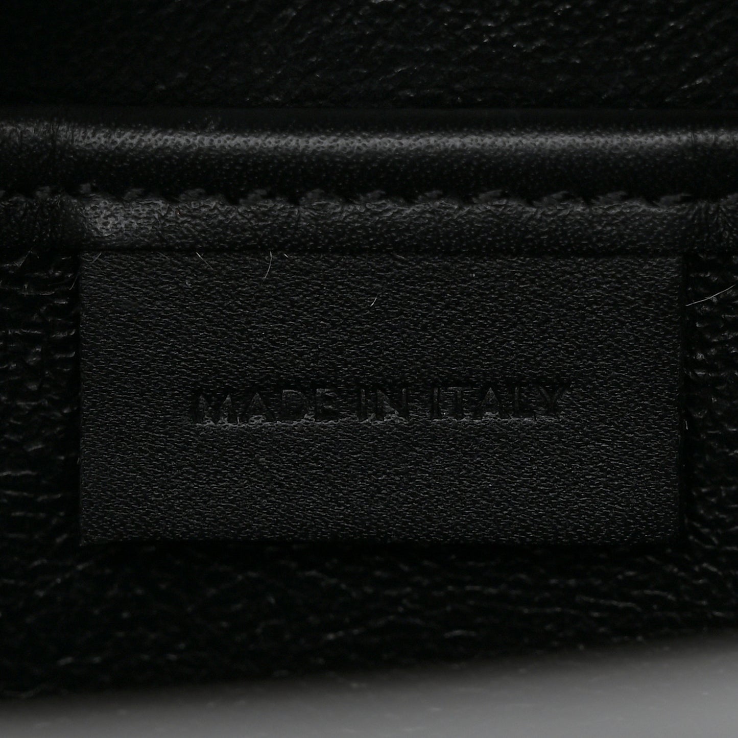 Smooth Calfskin Nano Luggage Black