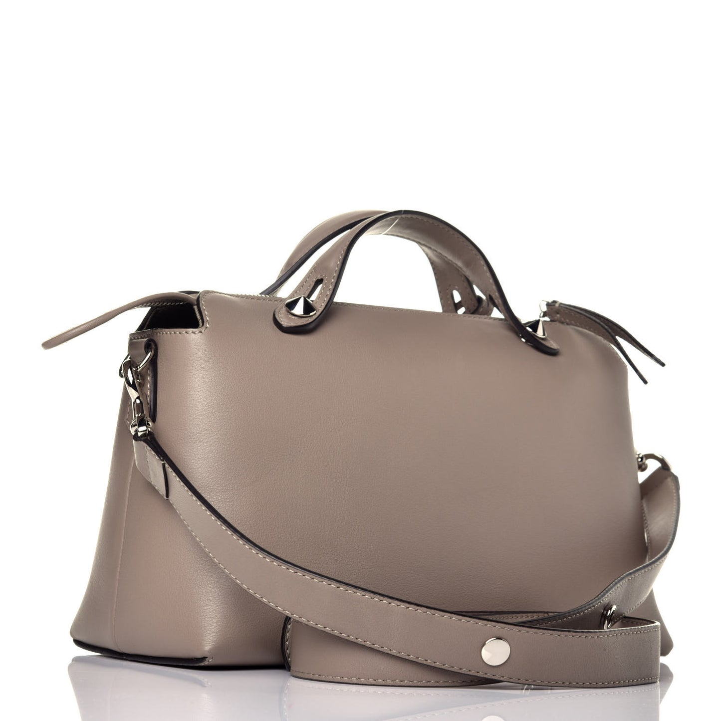 Vitello Dolce Medium By The Way Boston Bag Tortora