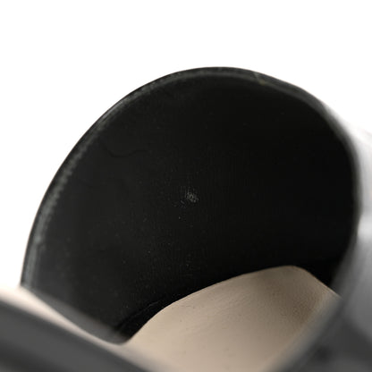Chanel Patent Lambskin Pearl Mules 40.5 Black 11 of 13