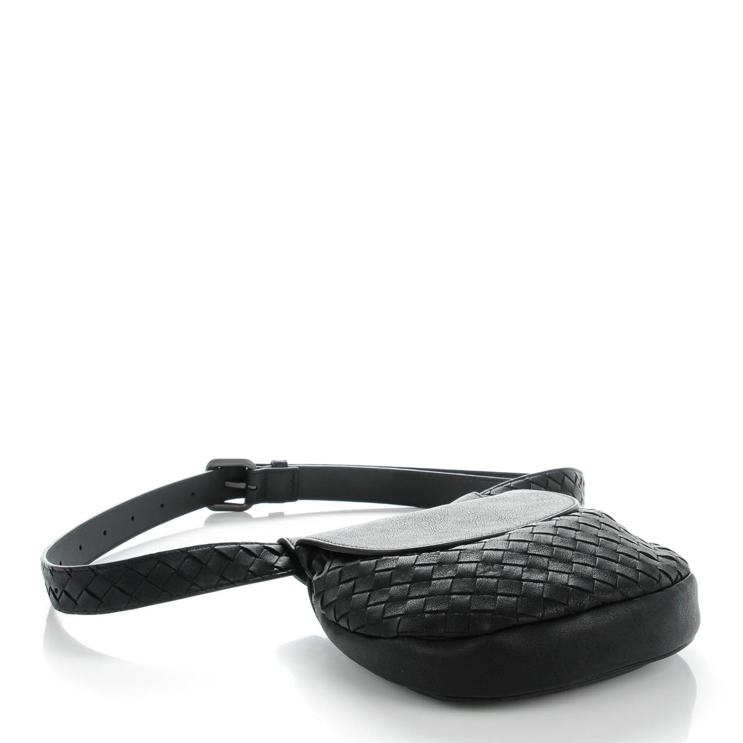Bottega Veneta Nappa Intrecciato Belt Bag Nero Black 4 of 8