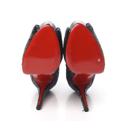 Christian Louboutin Glitter Vendome 120 Pumps 37.5 Neptune 5 of 7