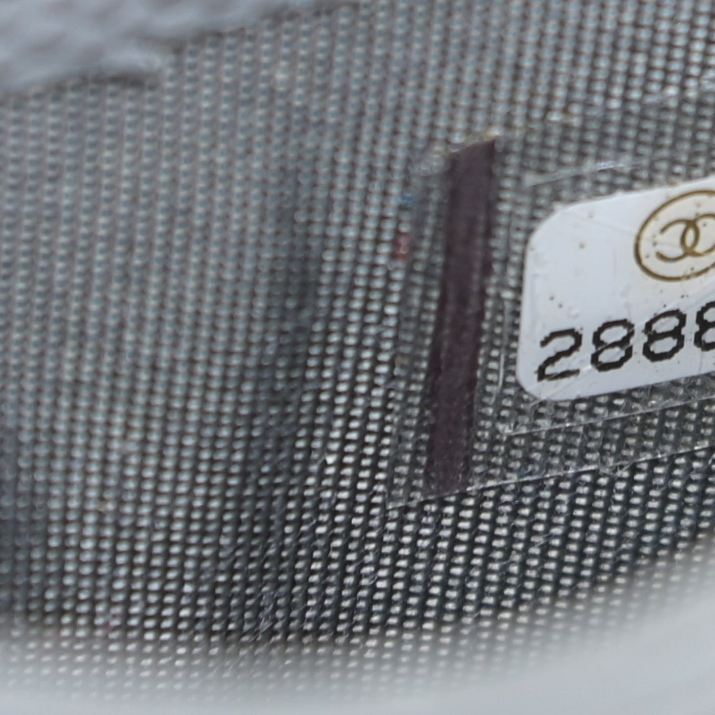Caviar Quilted Card Holder Grey