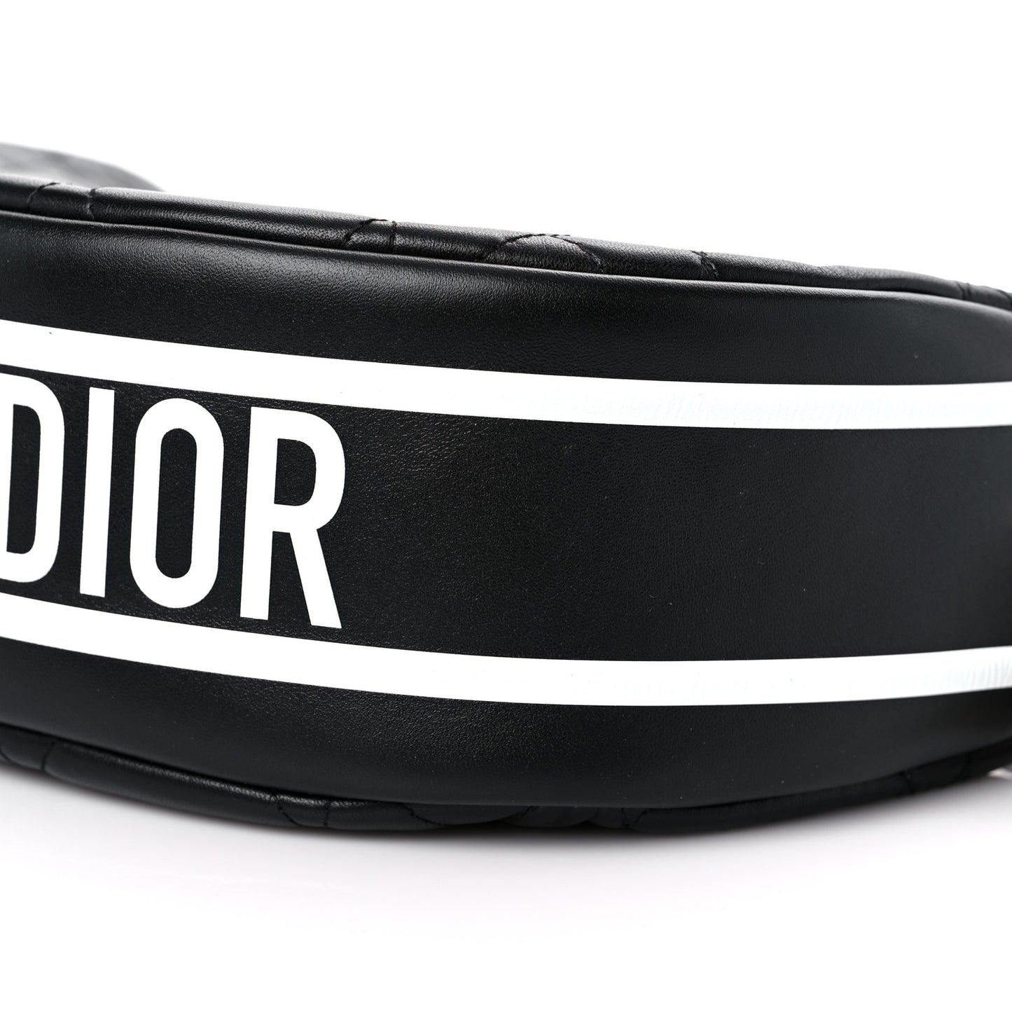 Lambskin Cannage Medium Dior Vibe Hobo Bag Black