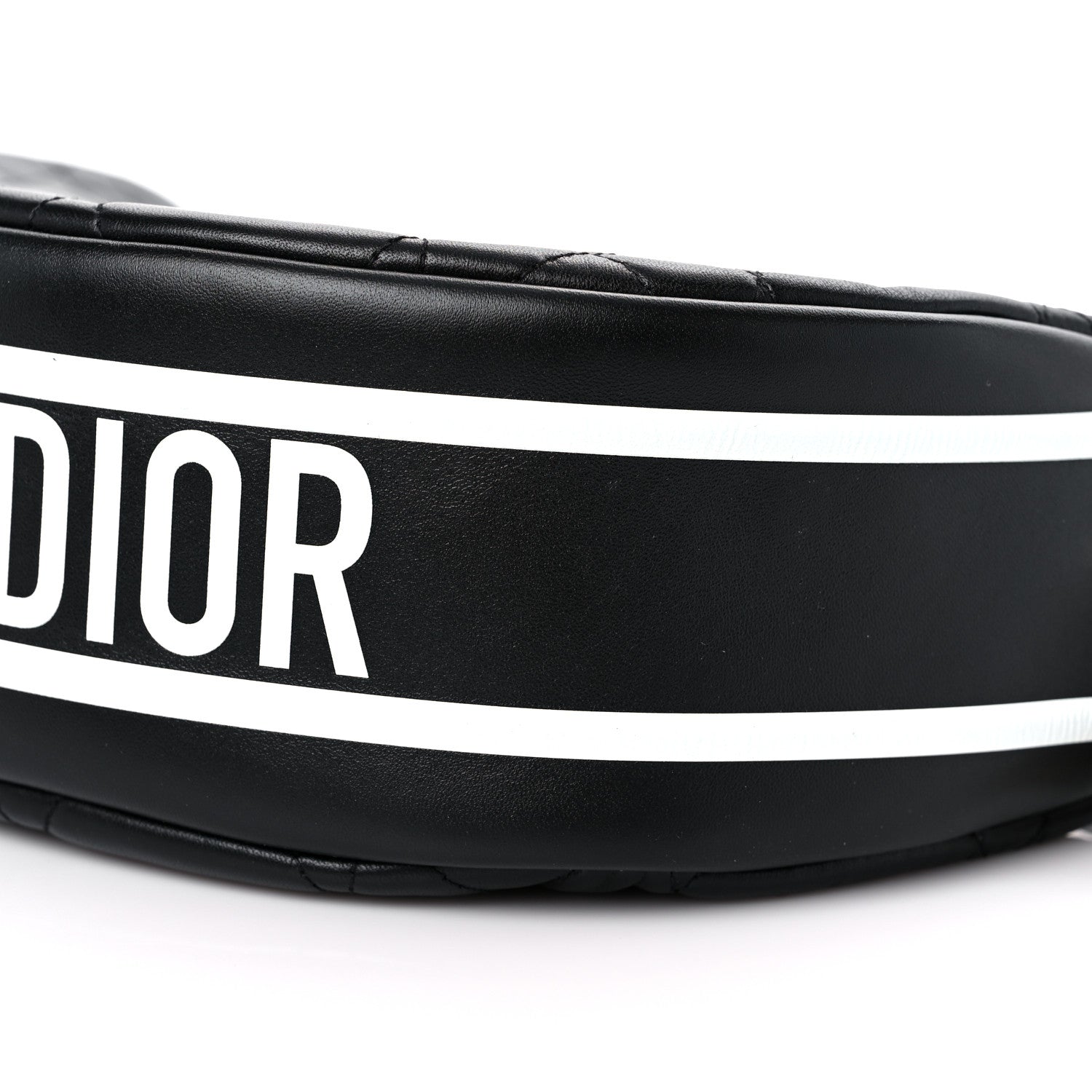 Christian Dior Lambskin Cannage Medium Dior Vibe Hobo Bag Black 8 of 11