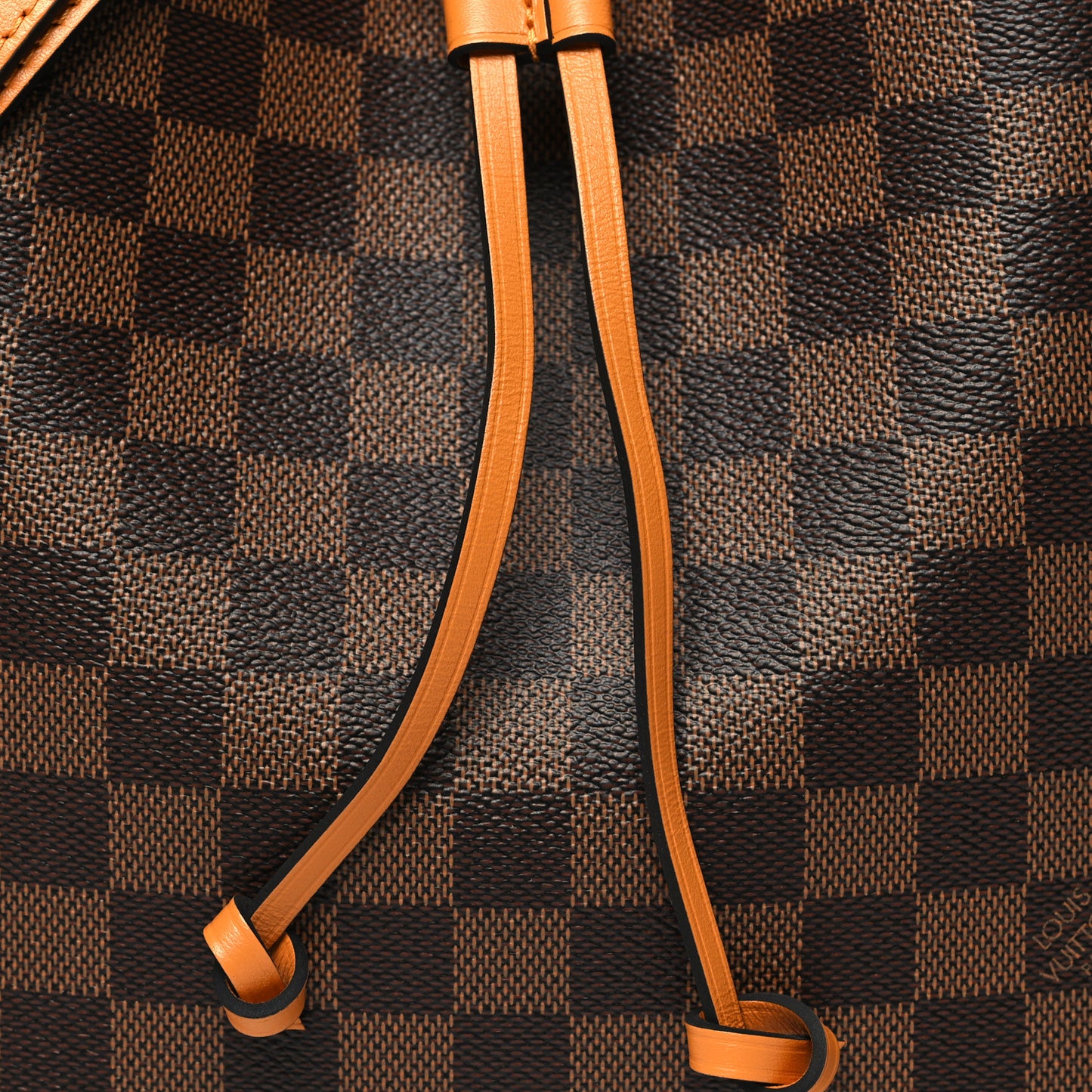 Damier Ebene Neonoe MM Safran