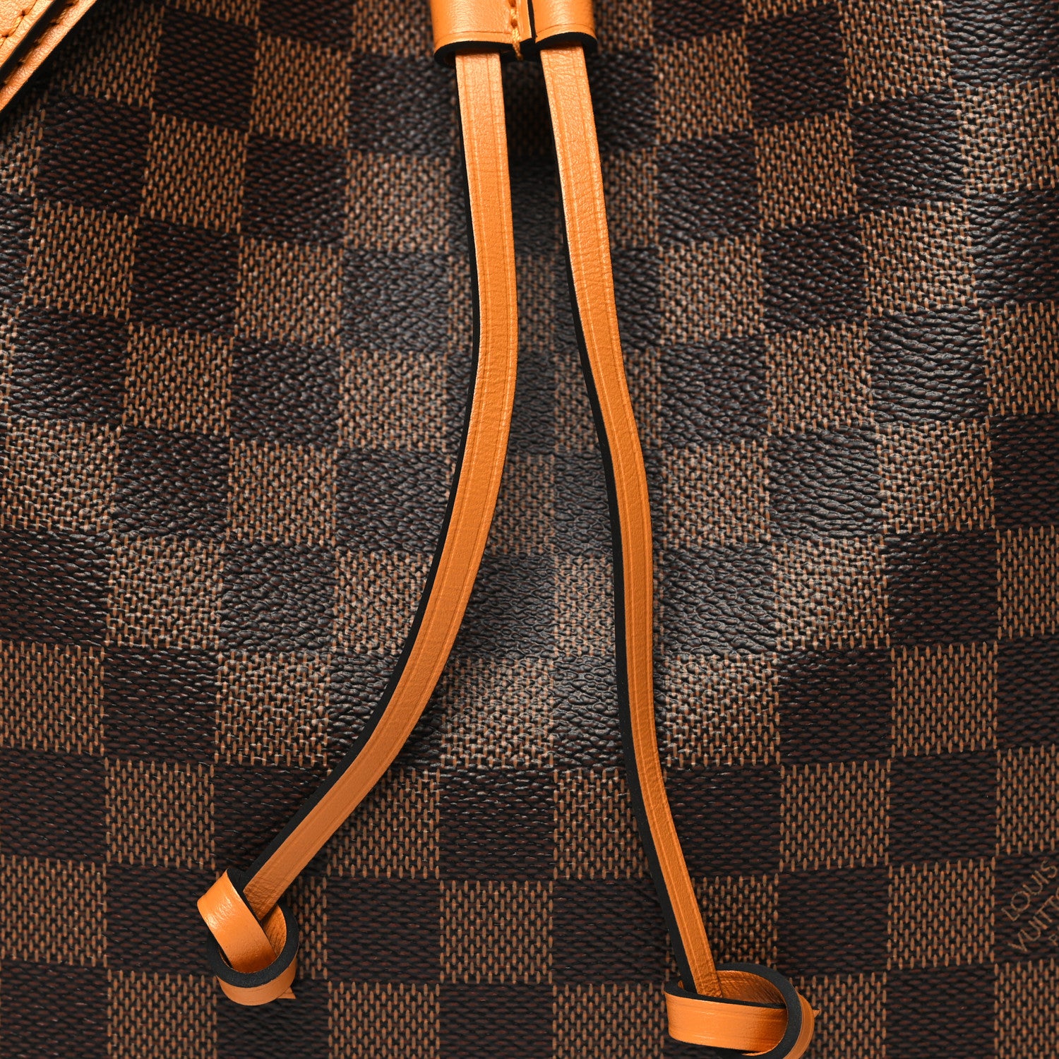 Louis Vuitton Damier Ebene Neonoe MM Safran 8 of 12