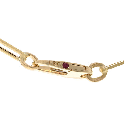 Roberto Coin 18K Yellow Gold Paper Clip Link Necklace 5 of 5