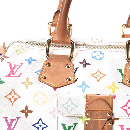 Louis Vuitton Monogram Multicolor Speedy 30 White 15 of 26