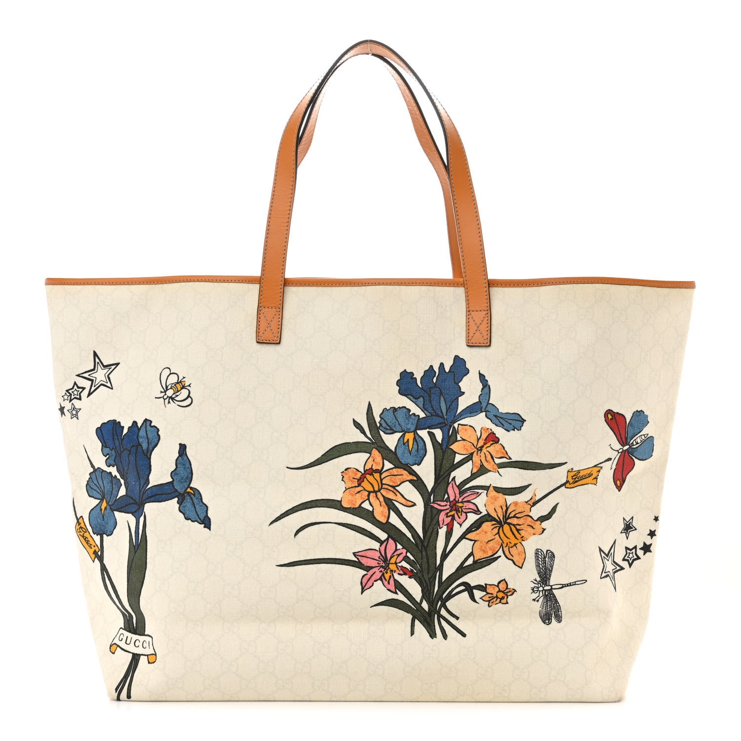 Gucci GG Plus Monogram Tattoo Large Joy Tote Curcuma 1 of 13