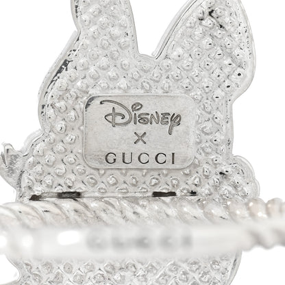 Gucci X Disney Sterling Silver Enamel Daisy Duck Ring 53 6.5 4 of 4