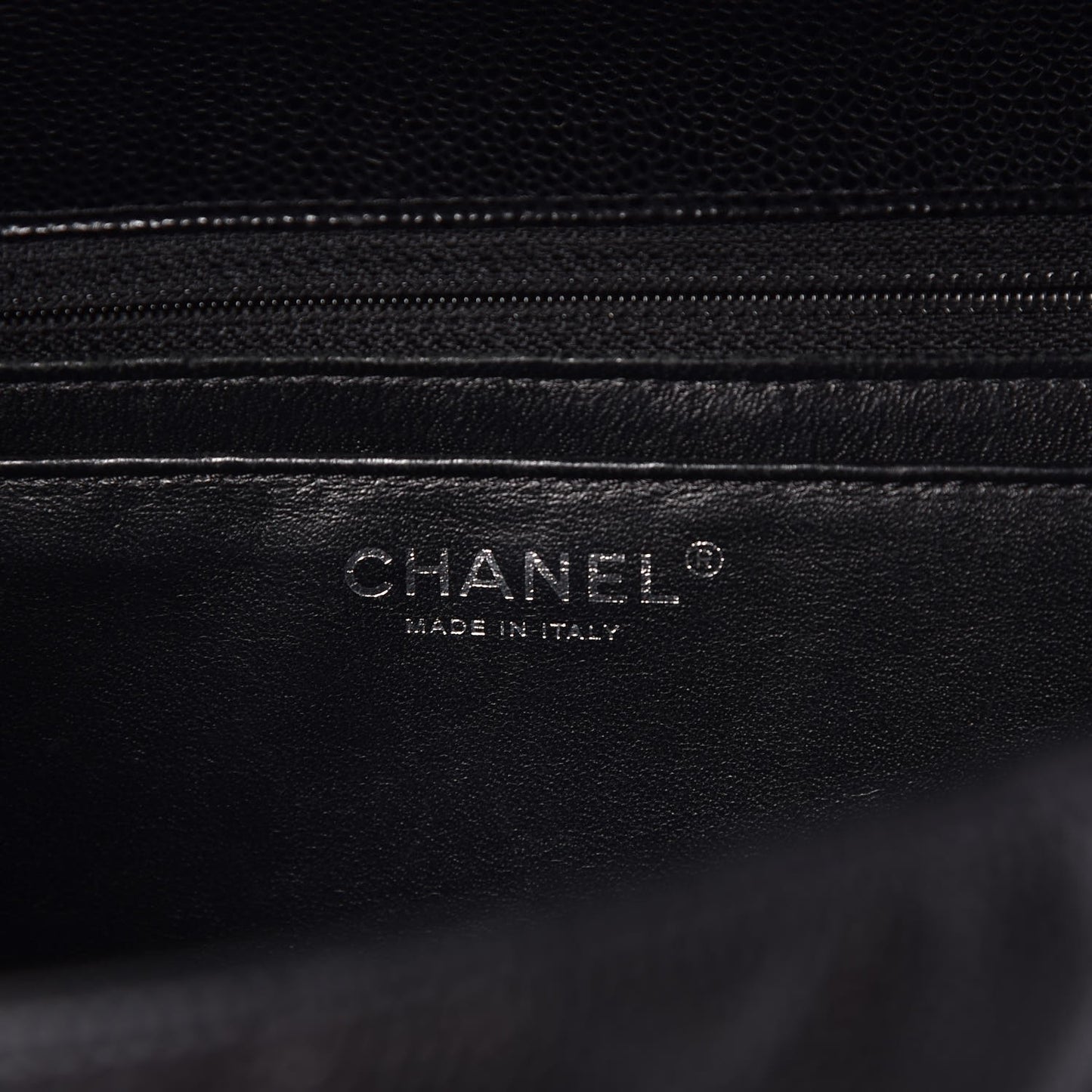 Caviar Quilted Maxi Single Flap Black