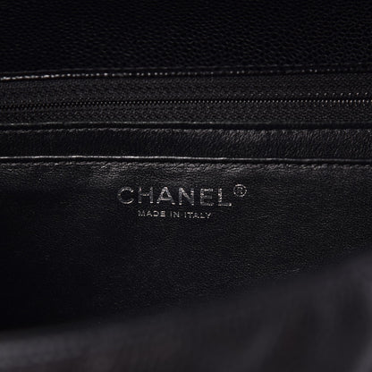 Chanel Caviar Quilted Maxi Single Flap Black 6 of 9