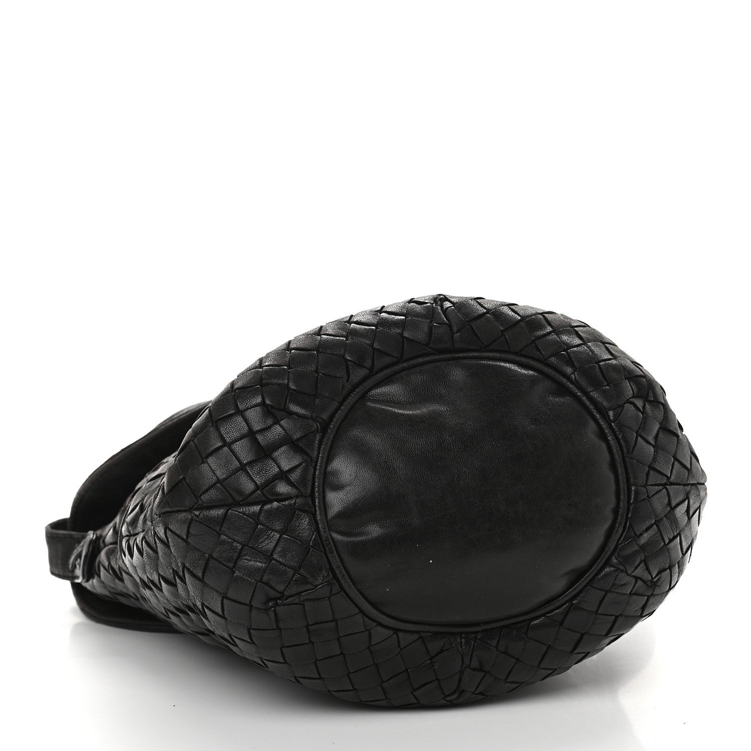 Bottega Veneta Nappa Intrecciato Crossbody Flap Bag Black 4 of 9