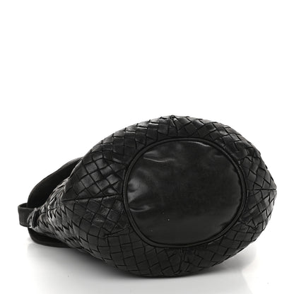 Bottega Veneta Nappa Intrecciato Crossbody Flap Bag Black 4 of 9