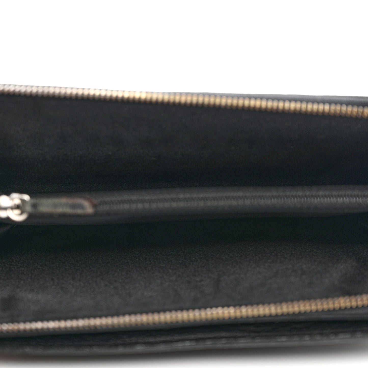 Deerskin Luxe Ligne Wallet Black