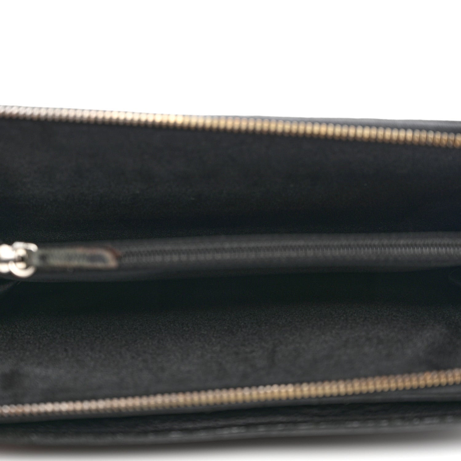 Chanel Deerskin Luxe Ligne Wallet Black 6 of 13